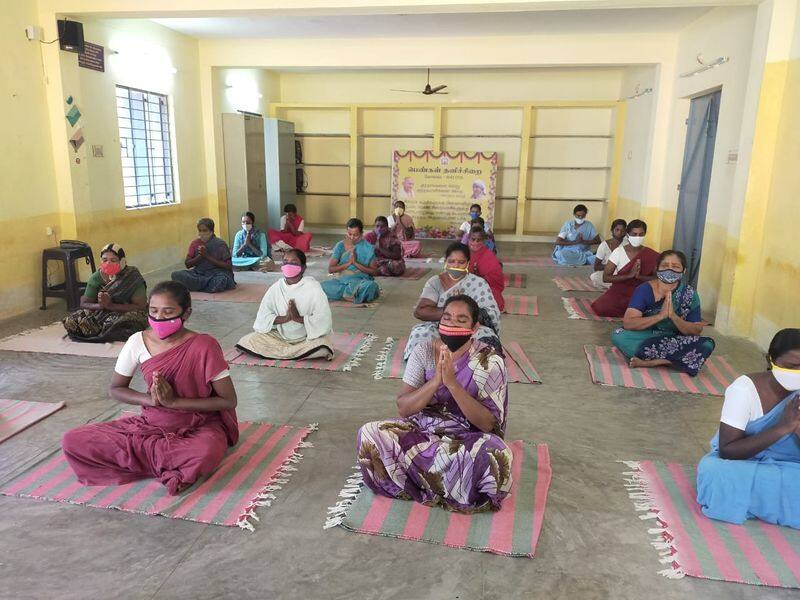 isha conducting special yoga camp in tamil nadu prisons which help to improve immunity