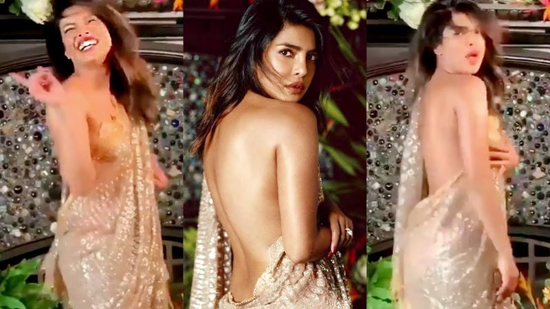 A few years ago, Priyanka Chopra was featured in an American magazine InStyle where she donned designer Tarun Tahiliani's saree.