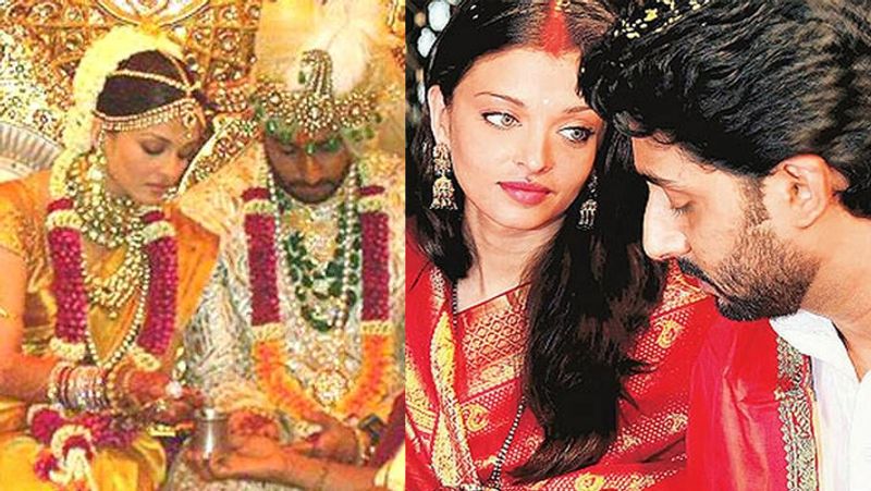 दोनों पहली बार 1997 में एक फिल्म के सेट पर मिले जहां ऐश, अभिषेक के दोस्त बॉबी देओल के साथ काम कर रही थी। दोनों ने पहली बार 2000 में ढाई अक्षर प्रेम के में और फिर 2003 में कुछ ना कहो फिल्म में साथ काम किया था।