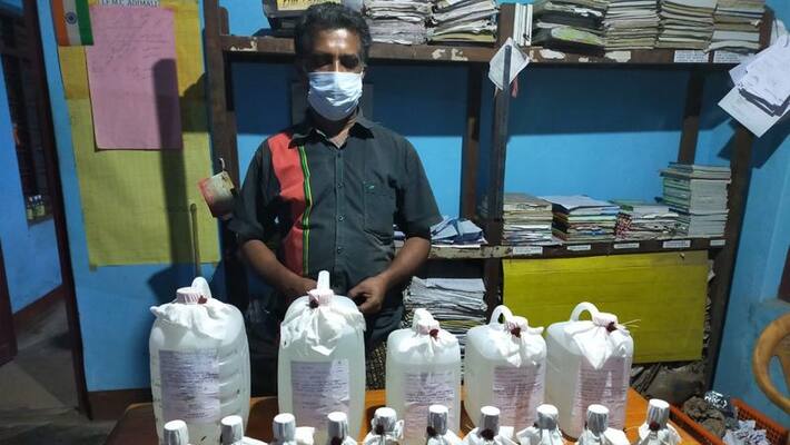 35 liter illegal liquor seized from kallarkutty idukki 35 liter illegal liquor seized from kallarkutty idukki