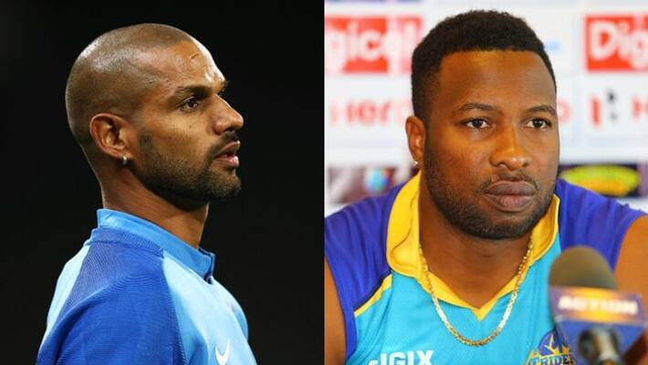 IPL 2021 MI vs DC Kieron Pollard gave Mankad Warning to Shikhar Dhawan IPL 2021 MI vs DC Kieron Pollard gave Mankad Warning to Shikhar Dhawan