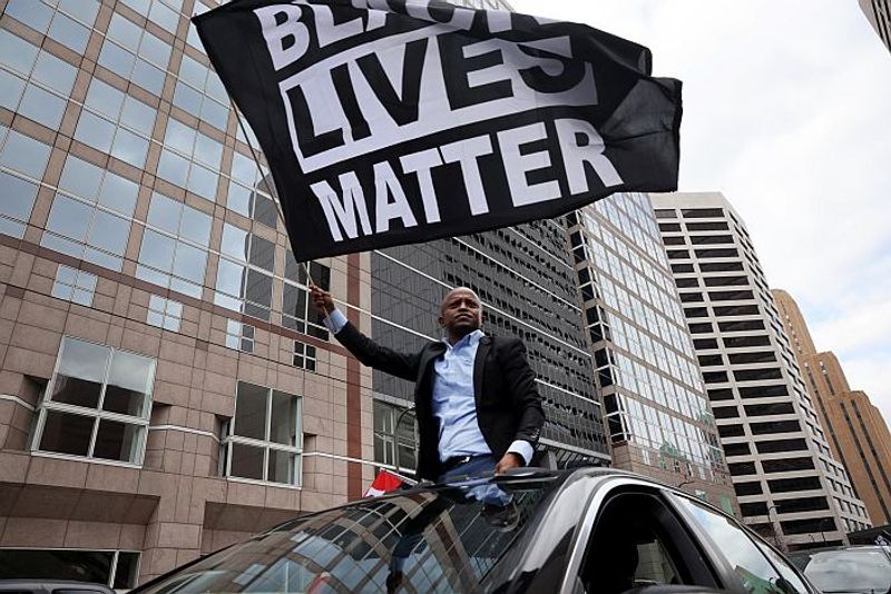 Darnella Frazier, the teenager who had used her cellphone to make a video of the act of police brutality, testified that Floyd could be heard on the video crying out for his mother and telling the officers that he was unable to breathe.
She detailed how Chauvin pushed his knee into the 46-year-old's neck for over nine minutes as he and three fellow officers arrested him over allegedly using a fake $20 bill to buy cigarettes at a grocery store.
