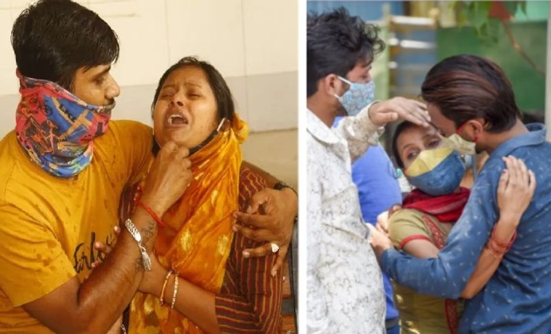 स्थानीय प्रशासन का कहना है कि लीकेज की वजह से ऑक्सीजन की सप्लाई करीब 30 मिनट के लिए ठप हो गई, जिसकी वजह से वेंटिलेटर पर मौजूद 22 मरीजों की तड़पते-तड़पते सांसे थम गईं। सामने उनके परिजन चीखते-चिल्लाते रहे, लेकिन वह चाहकर भी अपनों को नहीं बचा सके। तस्वीरें में देखिए बेबस परिजन तडपते-चीखते