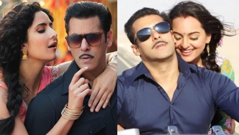 <p>आपको बता दें कि सलमान खान इससे पहले कैटरीना कैफ, जरीन खान, सोनाक्षी सिन्हा, सोनम कपूर, करीना कपूर सहित ऐसे एक्ट्रेसेस के साथ स्क्रीन शेयर करते नजर आए जो उनसे आधी उम्र की है। इतना ही इनमें से कुछ तो ऐसी भी जो सलमान के डेब्यू के वक्त पैदा भी नहीं हुई थी। सलमान ने 1988 में आई फिल्म बीवी हो तो ऐसी से बॉलीवुड में कदम रखा था। उन्हें इंडस्ट्री में 33 साल हो चुके हैं।</p>