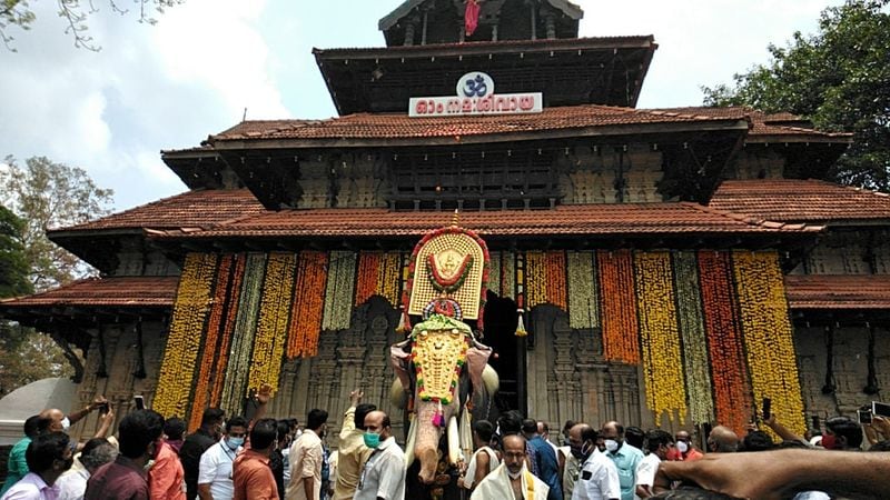 ചടങ്ങുകളുമായി ബന്ധപ്പെട്ട് എത്തുന്നവര്, ക്ഷേത്ര ഭാരവാഹികള്, ആനപ്പാപ്പാന്മാര്, വാദ്യക്കാര് തുടങ്ങിയവര്ക്ക് പ്രത്യേക പാസ്സുകൾ നല്കിയാണ് പ്രവേശനം നല്കുക.