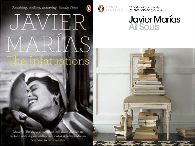 books literary world of  Spanish novelist Javier Marias