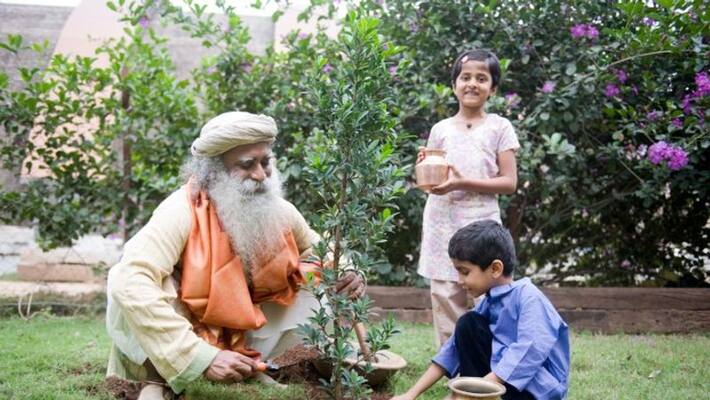 sadhguru requests people to plant tree on world earth day sadhguru requests people to plant tree on world earth day