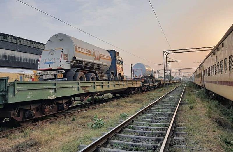 Covid 19 Indian Railways helps deliver 450 tonnes of oxygen to different parts of the country