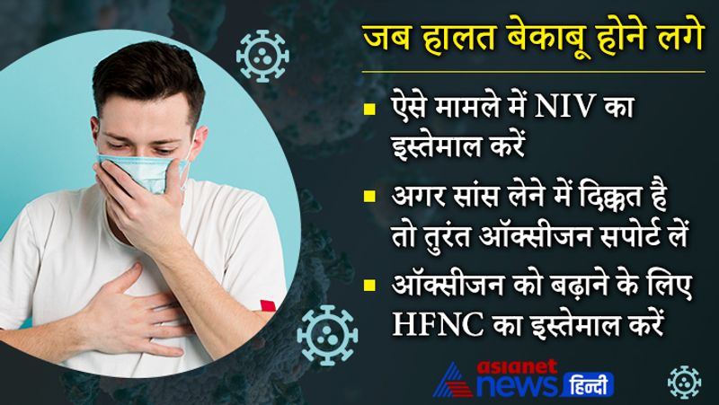 3. जब ज्यादा तबीयत खराब होने लगे
कोरोना में जब तबीयत ज्यादा खराब होने लगती है तब आपकी धड़कन की रेट 30/min हो जाती है। ऐसे में मरीज को ICU में भर्ती करवा देना चाहिए।