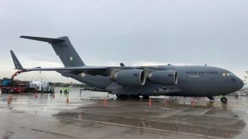 Indian Air Force's special flight to evacuate over 85 Indians from Kabul gcw Indian Air Force's special flight to evacuate over 85 Indians from Kabul gcw