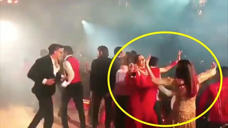 <p>On the other hand, her hubby Ranveer Singh set the floor on fire as he danced for Khalibali from Padmaavat and songs such as Chogada, Malhari, Gallan Goodiyan, Single Ladies and others. Ranveer and Deepika also shared a slow dance and were chilling at the party hand-in-hand.</p>