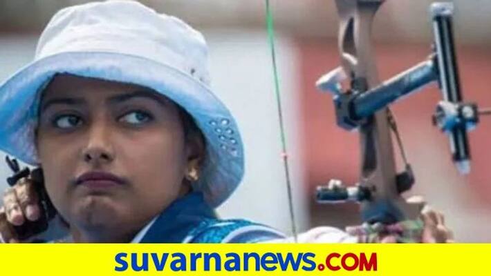 Deepika Kumari win Triple Gold At Archery World Cup Stage 3 In Paris kvn Deepika Kumari win Triple Gold At Archery World Cup Stage 3 In Paris kvn
