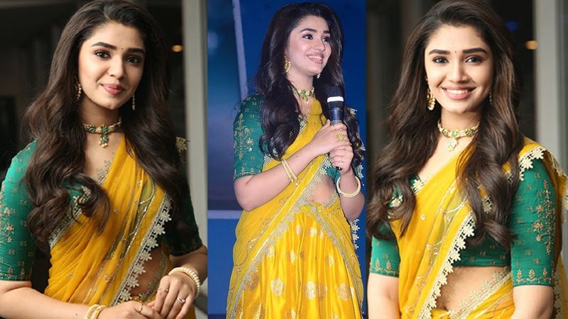 కృతి శెట్టి ఇంటర్మీడియెట్ చేస్తుంది.