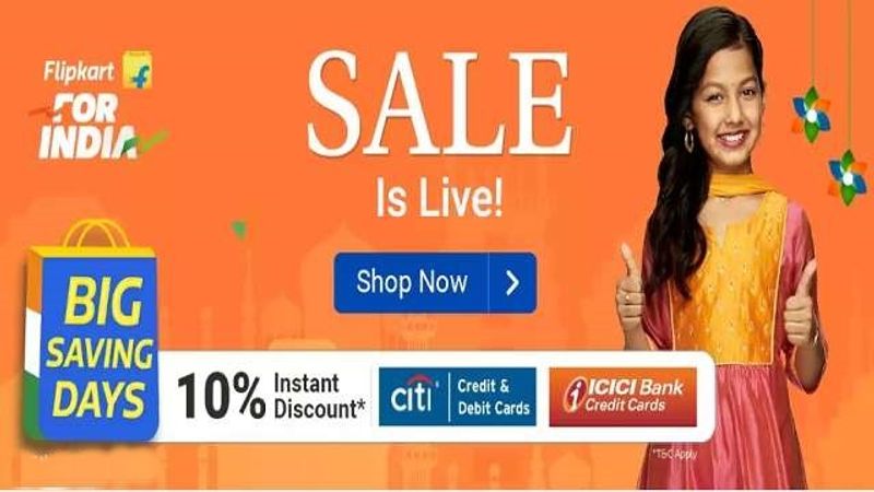 ఆపిల్, వివో, ఆసుస్, షియోమి ఫ్లాగ్షిప్ స్మార్ట్ఫోన్లను తగ్గింపు ధరకే అందించనున్నట్లు తెలిపింది. స్మార్ట్ఫోన్లతో పాటు ఎలక్ట్రానిక్స్, ఉపకరణాలపై 80 శాతం వరకు తగ్గింపు, టీవీలపై 75 శాతం వరకు తగ్గింపును అందిస్తుంది.అలాగే బట్టలు, కిరాణా, ఫర్నిచర్, మరిన్ని వస్తువులుపై కూడా ఆఫర్లు తీసుకొచ్చింది.