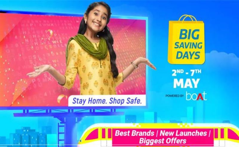ఇతర డిస్కౌంట్లుస్మార్ట్ఫోన్ల పై మాత్రమే కాకుండా ఇతర గాడ్జెట్లు, ఉపకరణాల పై కూడా సేల్ సమయంలో డిస్కౌంట్ ధరకే పొందవచ్చు. హెడ్ఫోన్లు, స్పీకర్లపై 70 శాతం వరకు, ప్రాసెసర్లు, గ్రాఫిక్స్ వంటి కంప్యూటర్ భాగాలపై 60 శాతం వరకు, అలాగే టాప్ బ్రాండ్ల నుండి ల్యాప్టాప్లపై 40 శాతం వరకు తగ్గింపును సూచిస్తుంది.