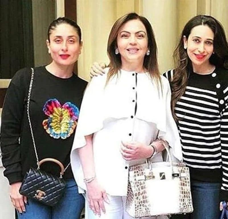 A few years ago, one picture of Karisma Kapoor, Kareena along with Nita Ambani clicked in London got viral. In the picture, everyone's eyes were on Nita Ambani's multi-million dollar bag.