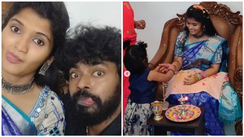 Bigg boss sandy master blessed with a baby boy
