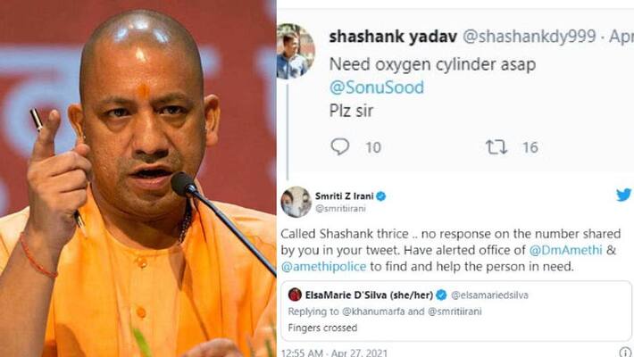 Amethi Police registered a criminal case against a young man who took to Twitter to make an appeal for an oxygen cylinder Amethi Police registered a criminal case against a young man who took to Twitter to make an appeal for an oxygen cylinder