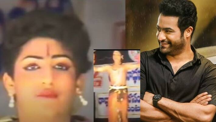 RRR star ntr kuchipudi dance show rare video viral arj RRR star ntr kuchipudi dance show rare video viral arj