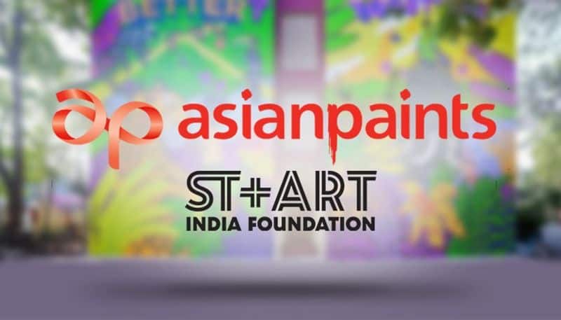 Asian Paints partners with St+art India to Donate a Wall