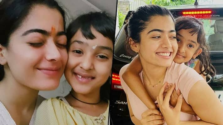 Rashmika Mandanna couldn't miss her little sister's birthday; pours all