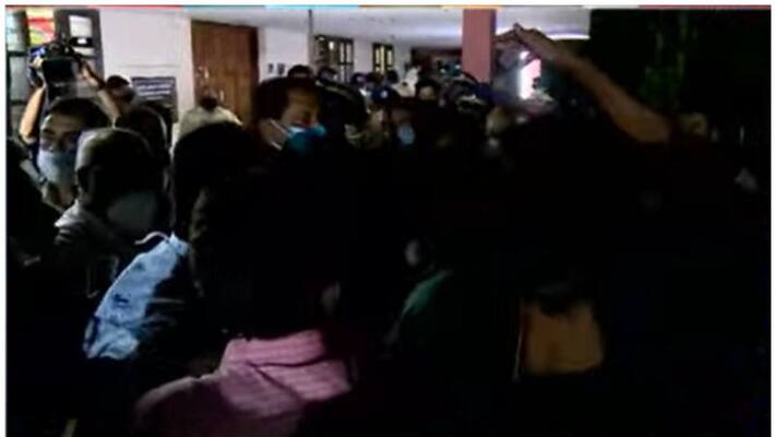 ldf udf clash at the counting center in ranni ldf udf clash at the counting center in ranni