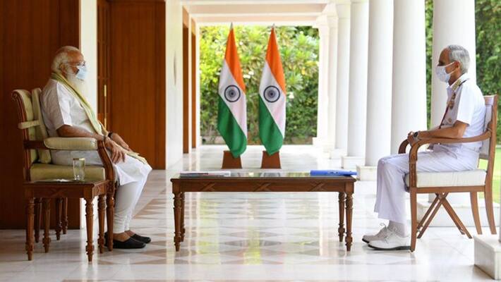 PM Modi called Admiral Karamveer Singh on Covid managemnet, Navy hospitals open for all DHA PM Modi called Admiral Karamveer Singh on Covid managemnet, Navy hospitals open for all DHA
