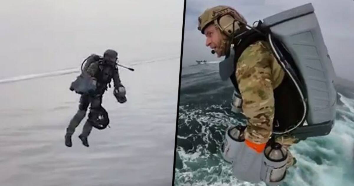 Is the Video of 'Marines Perform Boarding Exercises with Jetpacks' Real?