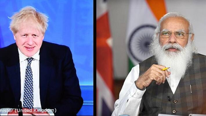 PM Modi talk to england pm boris jhonson PM Modi talk to england pm boris jhonson