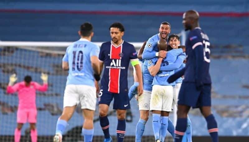 Uefa Champions League 2020 21 Manchester City Outplays 10 Man Paris Saint Germain To Reach Maiden Final