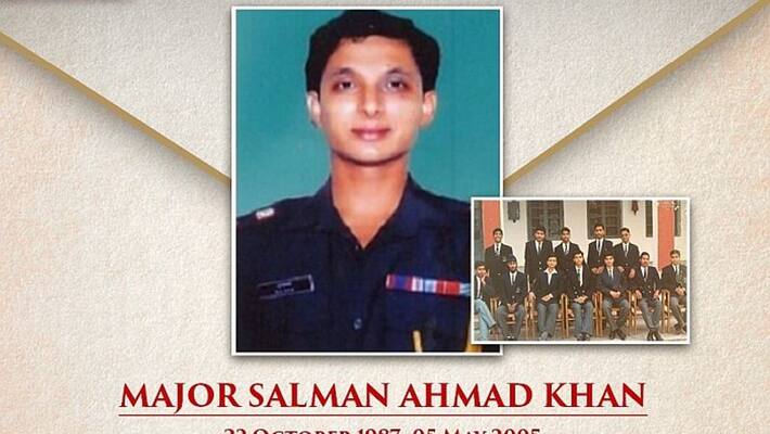 Saluting Major Salman Ahmad Khan of 6 Rashtriya Rifles-VPN Saluting Major Salman Ahmad Khan of 6 Rashtriya Rifles-VPN