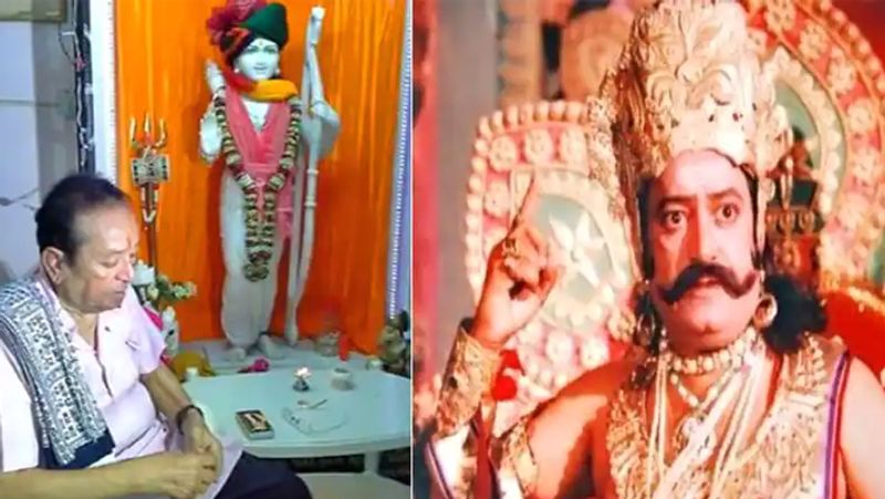 अरविंद त्रिवेदी ने जब से रामायण में रावण की भूमिका निभाई, तब से वे राम के अनन्य भक्त बन गए। इस धारावाहिक में लंकेश को देखकर डर जाने वाले लोग शायद यह नहीं जानते कि वे स्वभाव से बिलकुल नरम हैं।