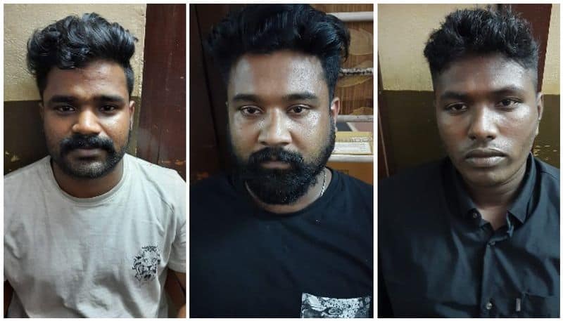 3 held for attack and robbery of car passengers