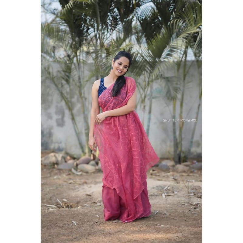 jabardasth anasuya new hot photos and her shocking remunaration news viral arj