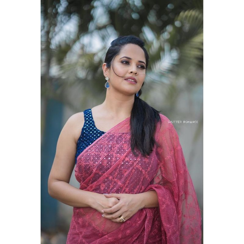 jabardasth anasuya new hot photos and her shocking remunaration news viral arj