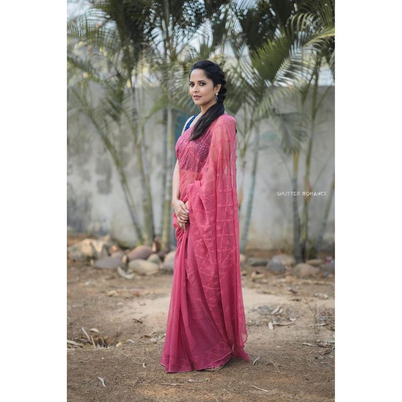 jabardasth anasuya new hot photos and her shocking remunaration news viral arj