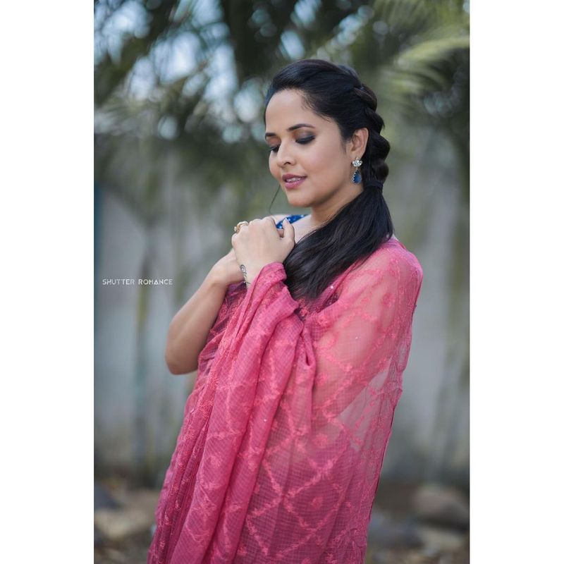 jabardasth anasuya new hot photos and her shocking remunaration news viral arj