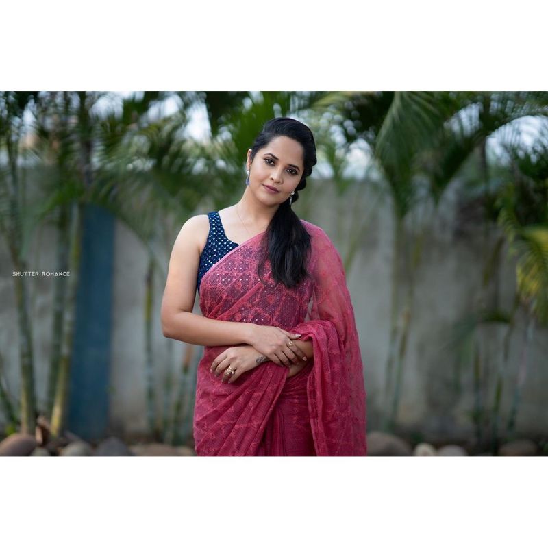 jabardasth anasuya new hot photos and her shocking remunaration news viral arj