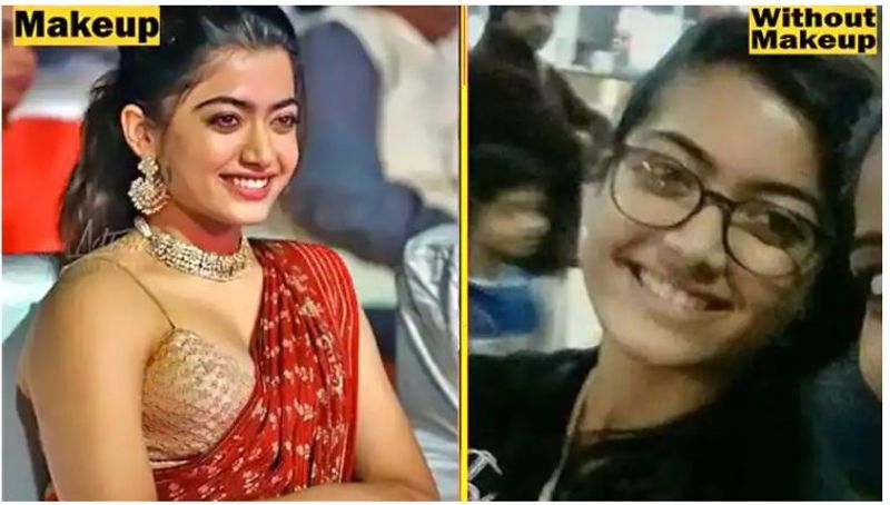 ఓవర్ నైట్లో స్టార్ హీరోయిన్గా ఎదిగిన రష్మిక మందన్నా అందం సహజమైనదే.