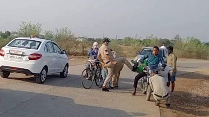 Fake checker, the truth of the viral picture in the Corona era, an attempt to tarnish the image of the police kpa Fake checker, the truth of the viral picture in the Corona era, an attempt to tarnish the image of the police kpa