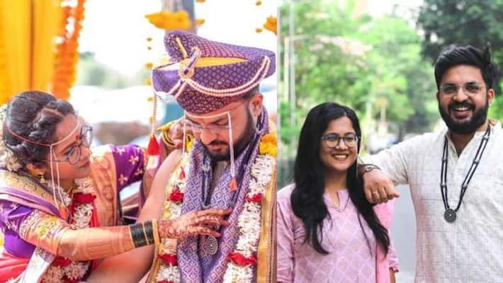 Bride And Groom Exchanged Mangalsutras Bride And Groom Exchanged Mangalsutras