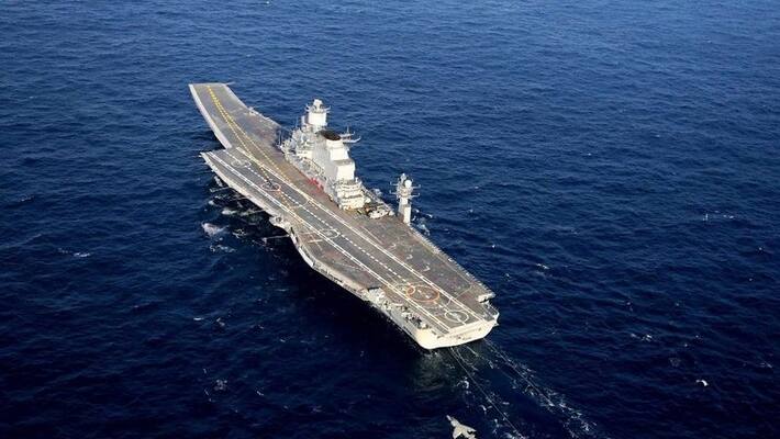 Minor fire on board INS Vikramaditya, brought under control: Navy-dnm Minor fire on board INS Vikramaditya, brought under control: Navy-dnm