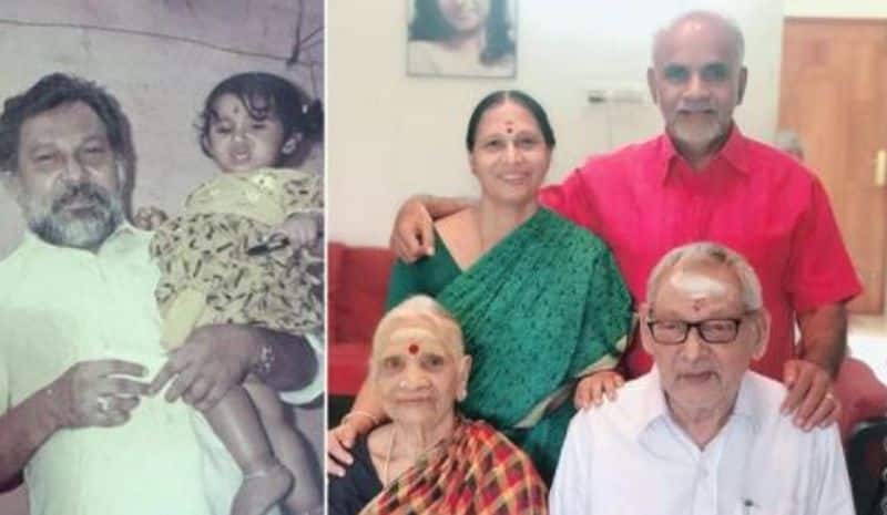 priya bhavani shankar grand father death emotional message