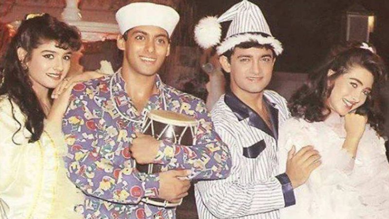 <p>हालांकि, दोनों को फिल्म में साथ में स्क्रीन पर देखकर ऐसी बिल्कुल नहीं लगा कि दोनों में अच्छे रिलेशन नहीं है। आपको बता दें कि राजकुमार संतोषी की इस फिल्म में आमिर-सलमान के अलावा करिश्मा कपूर, रवीना टंडन और परेश रावल लीड रोल में थे।</p>