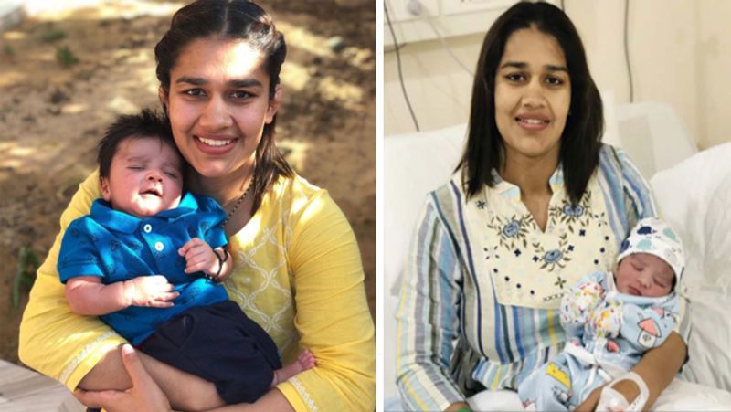 बबीता फोगाट
दंगल गर्ल के नाम से मशहूर बबीता फोगाट भी इस साल अपने बेटे युवराज के साथ पहला मदर्स डे सेलीब्रेट करेंगी। उन्होंने पिछले साल 24 दिसंबर को बेटे को जन्म दिया था। सोशल मीडिया पर अक्सर मां-बेटे की तस्वीरें वायरल होती है।