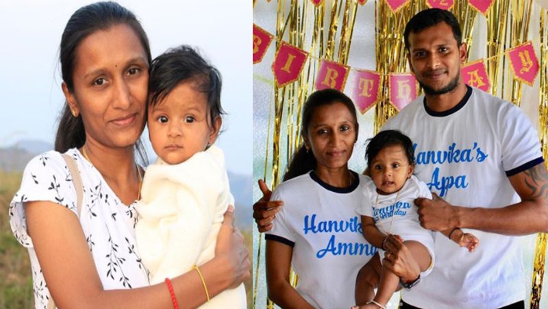 पवित्रा नटराजन
वैसे तो पवित्रा नटराजन बहुत ही सिंपल महिला हैं। वह सनराइजर्स हैदराबाद और भारतीय टीम के यॉर्कर स्पेशलिस्ट टी नटराजन की वाइफ हैं। पिछले साल आईपीएल के दौरान जब उन्होंने बेटी को जन्म दिया, तब से वह काफी चर्चा में रही हैं। उनकी बेटी का नाम हानविका हैं। 