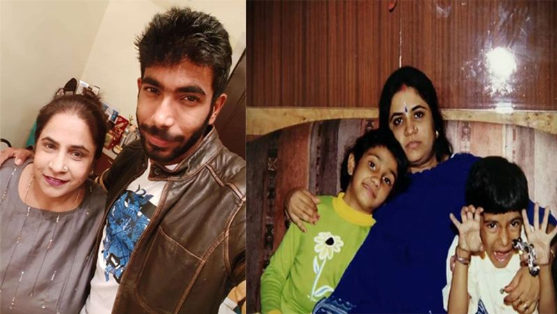 जसप्रीत- दलजीत बुमराह
जसप्रीत बुमराह ने 5 साल की उम्र में अपने पिता को खो दिया था। इसके बाद उनकी मां दलजीत ने ही उन्हें और उनकी बहन को बड़ा किया। पिता के निधन के बाद बुमराह का पारिवार आर्थिक रूप से कमजोर हो गया था। इसके बाद भी उनकी मां ने अपने बेटे के सपने को सकार किया। एक इंटरव्यू में बुमराह की मां ने कहा था, 'जब पहली बार मैं इसे आईपीएल में खेलते हुए देखी तो रोने लगी थी। इसने मुझे आर्थिक और शारीरिक रूप से भी संघर्ष करते देखा है।'