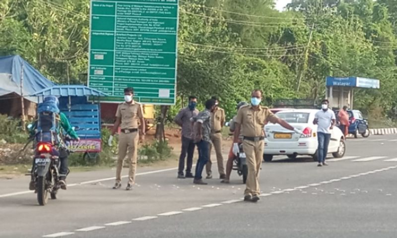 ചരക്ക് വാഹനങ്ങള്, അവശ്യ സര്വ്വീസുകള്, മെഡിക്കല് അത്യാവശ്യങ്ങള് എന്നീ വാഹനങ്ങളെ ചെക്ക് പോസ്റ്റ് കടക്കാന് അനുവദിക്കുന്നുണ്ട്.