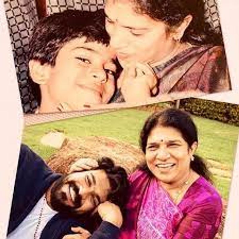అమ్మ సురేఖాతో రామ్చరణ్. చిన్నప్పటి ఫోటో.