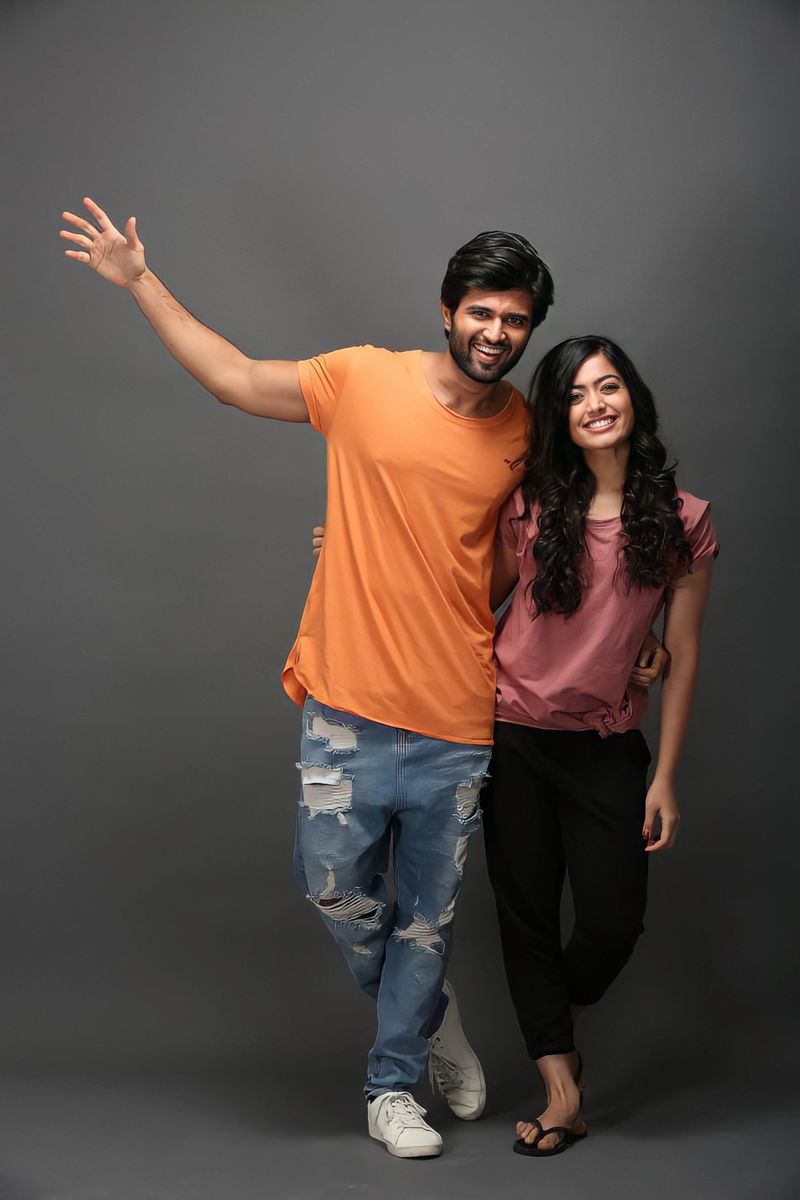 రష్మిక మందన్నాతో.
